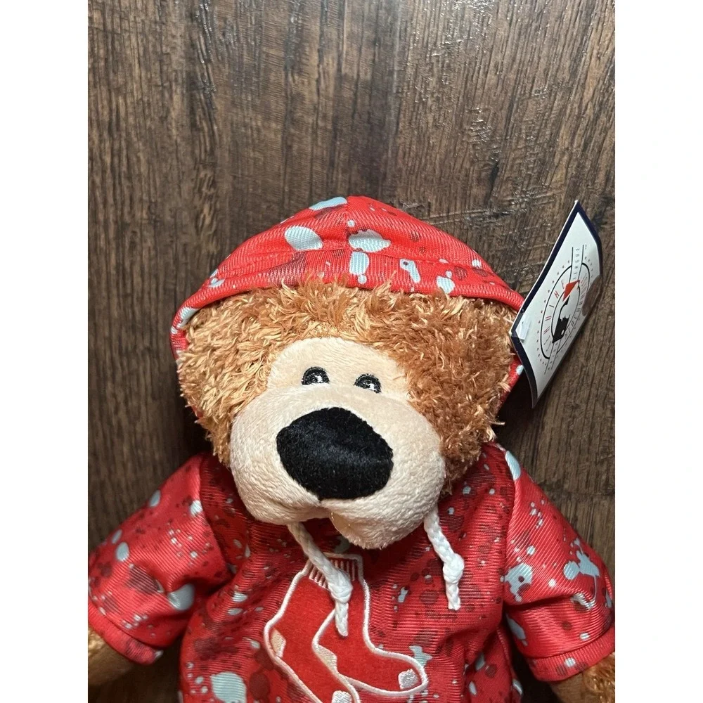 Boston Red Sox Licensed‎ MLB Good Stuff Plush Teddy Bear NWT Baseball Logo  Toy